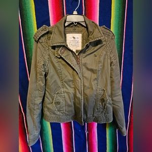 Abercrombie and Fitch Army Green Jacket